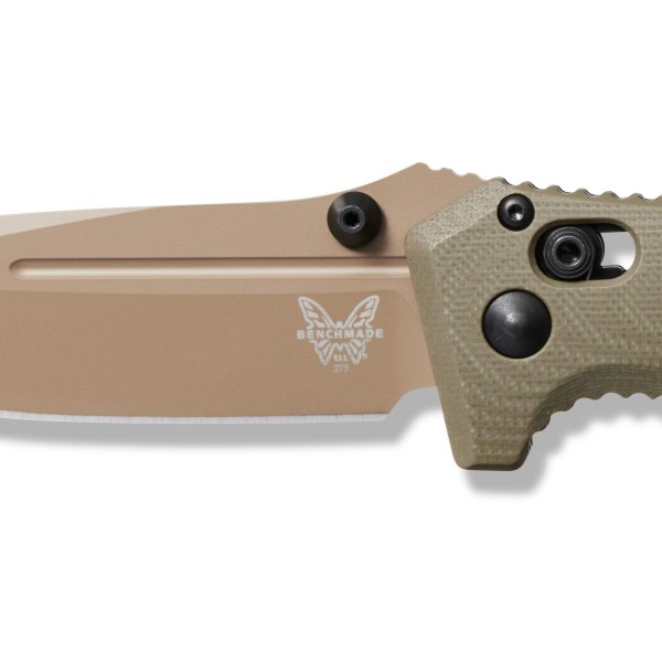 Нож Benchmade "Sibert Mini Adamas", олива - 273FE-2 Нож Benchmade "Sibert Mini Adamas", олива - 273FE-2