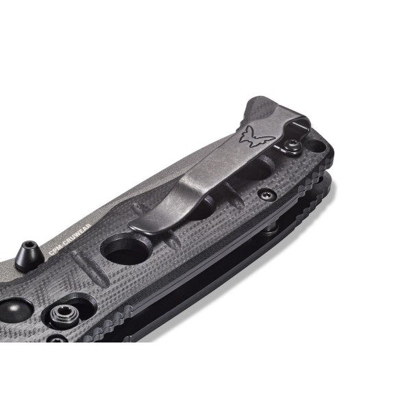 Ніж Benchmade "Sibert Mini Adamas", чорний - 273GY-1