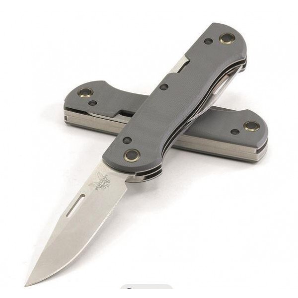 Ніж Benchmade "Weekender", 2 клинки, сірий - 317