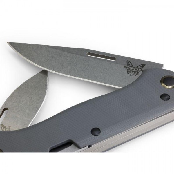 Ніж Benchmade "Weekender", 2 клинки, сірий - 317 Ніж Benchmade "Weekender", 2 клинки, сірий - 317