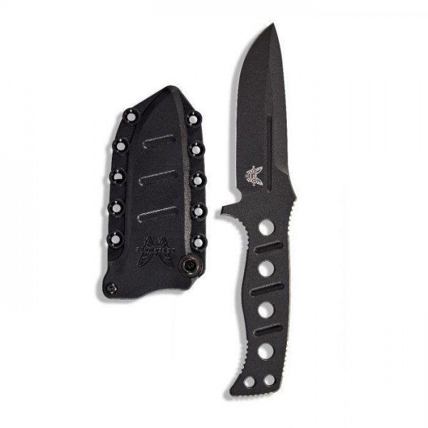 Нож Benchmade "Sibert Adamas", фикс, паракорд, чёрный - 375BK-1 Нож Benchmade "Sibert Adamas", фикс, паракорд, чёрный - 375BK-1