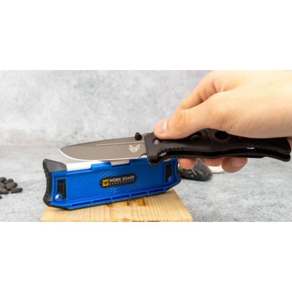 Точило Benchmade "20° Guided hone tool", керамика+кожа, 20 градусов - 50080 Точило Benchmade "20° Guided hone tool", керамика+кожа, 20 градусов - 50080