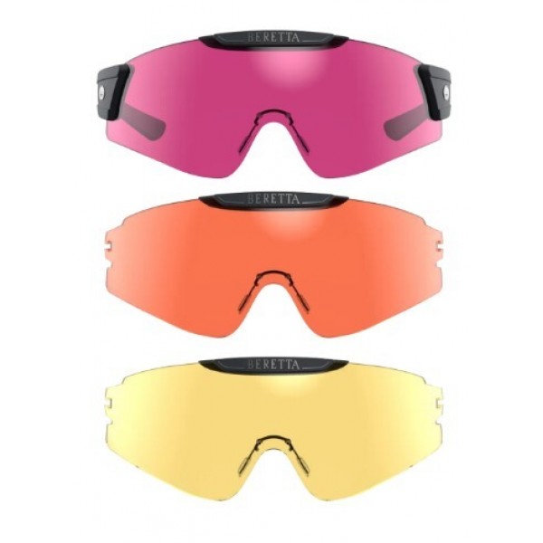 Очки "Beretta" InterMask (3 шт) Yellow & Magenta & Orange - OC081-D0049-0MY9