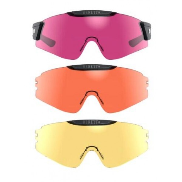 Очки "Beretta" InterMask (3 шт) Yellow & Magenta & Orange - OC081-D0049-0MY9
