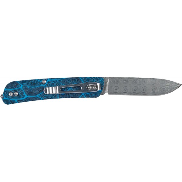 Ніж Boker Plus Tech Tool Damast Blue - 23731085 Ніж Boker Plus Tech Tool Damast Blue - 23731085