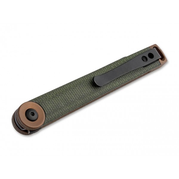 Нож Boker Plus "Kaizen Green Canvas Micarta" - 01BO391 Нож Boker Plus "Kaizen Green Canvas Micarta" - 01BO391