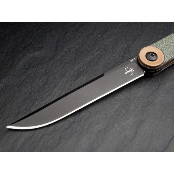 Нож Boker Plus "Kaizen Green Canvas Micarta" - 01BO391 Нож Boker Plus "Kaizen Green Canvas Micarta" - 01BO391
