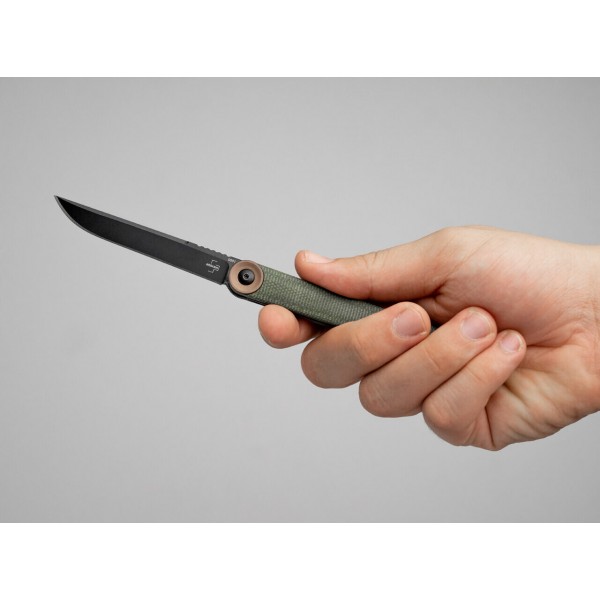 Нож Boker Plus "Kaizen Green Canvas Micarta" - 01BO391 Нож Boker Plus "Kaizen Green Canvas Micarta" - 01BO391