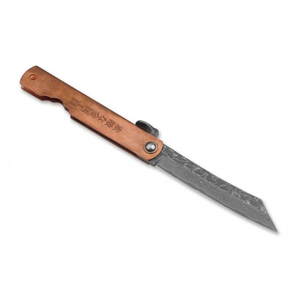Нож Higonokami "Irogane Damascus" - 01PE315