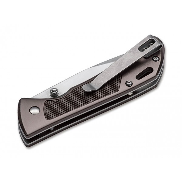 Нож Boker Magnum "Advance Checkering Dark Bronze" - 01RY303