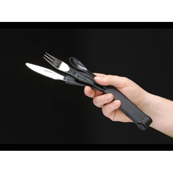 Набор Boker Snac Pac (нож,вилка,ложка) - 03BO800 Набор Boker Snac Pac (нож,вилка,ложка) - 03BO800