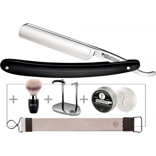 Набор для бритья Boker Classic Black Set - 23730776