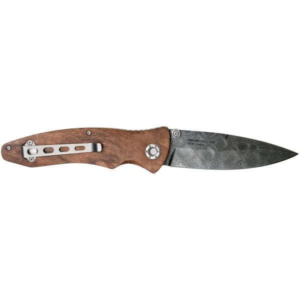 Ніж Boker Tirpitz Damascus Wood - 23730858