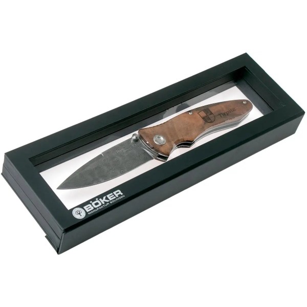 Ніж Boker Tirpitz Damascus Wood - 23730858