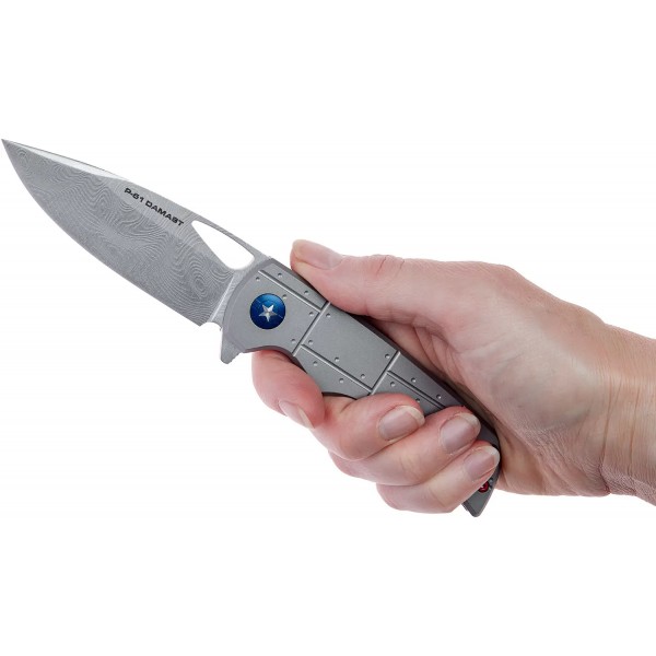 Нож Boker Plus P51 Mustang Damast - 23731044 Нож Boker Plus P51 Mustang Damast - 23731044