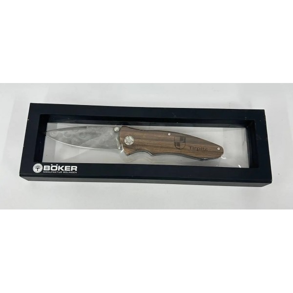Ніж Boker Tirpitz Damascus Wood - 23730858