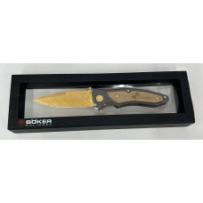 Ніж Boker Tirpitz Damascus Gold