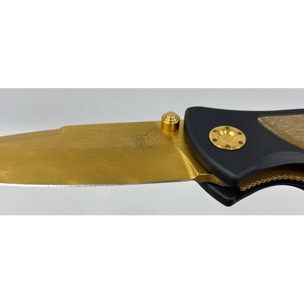 Ніж Boker Tirpitz Damascus Gold - 3561874