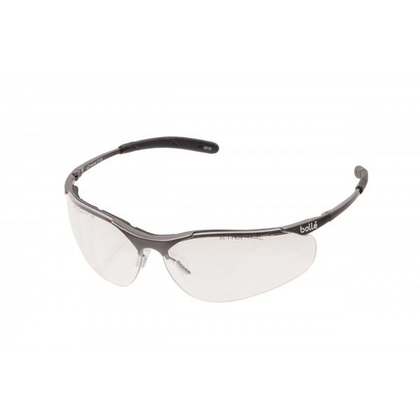 Окуляри захисні Bolle CONTOUR, металева оправа, прозорі лінзи - 3565513