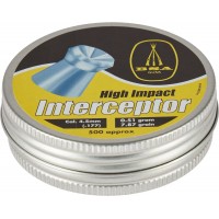 Пули пневматические BSA Interceptor 4.5 мм масса 0.51 г 500 шт/уп