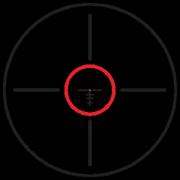 Прицел оптический Burris XTR II 1-8x24, illum., Ball Circle Dot, FFP - 