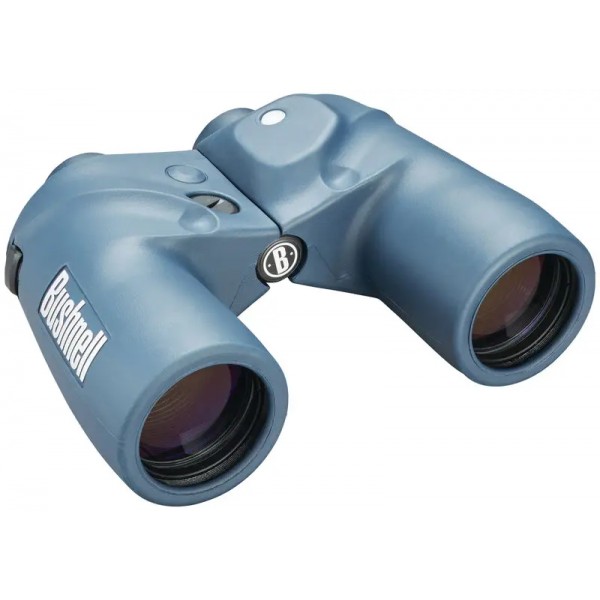 Бинокль Bushnell Marine Blue 7x50 мм с компасом и дальномерной сеткой - 10130074