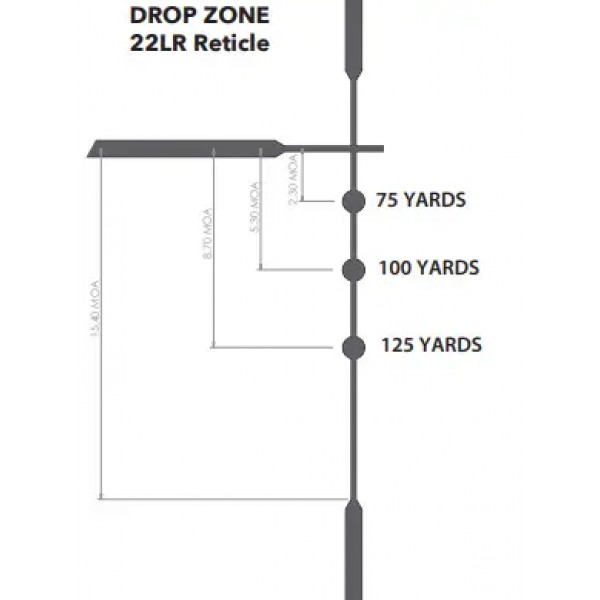Приціл оптичний Bushnell Rimfire 3-9x40 сітка DZ22 - 10130099
