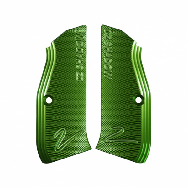 1091-2180-07 Комплект накладок на рукоятку для CZ Shadow 2 green long - 1091-2180-07