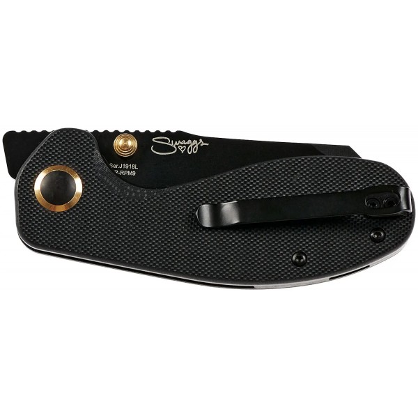 Нож CJRB Maileah Large Black Blade Black - 27980313 Нож CJRB Maileah Large Black Blade Black - 27980313