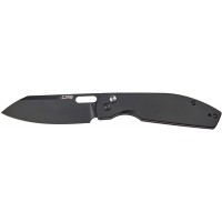 Нож CJRB Ekko Button Lock BB Steel Black