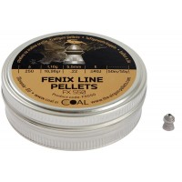 Кулі пневматичні Coal Fenix Line кал. 5.5 мм 1.1 г 250 шт/уп