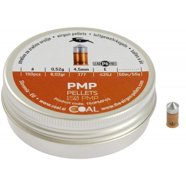 Кулі пневматичні Coal PMP кал. 4.5 мм 0.52 г 150 шт/уп - 39840035