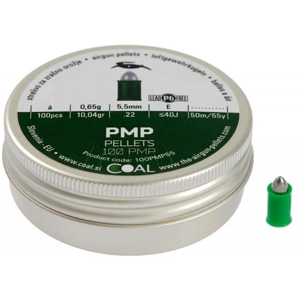 Кулі пневматичні Coal PMP кал. 5.5 мм 0.65 г 100 шт/уп - 39840036