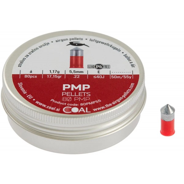 Кулі пневматичні Coal PMP кал. 5.5 мм 1.17 г 80 шт/уп - 39840037