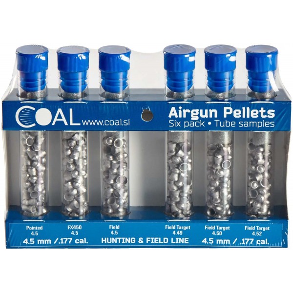 Тестовий набір пневматичних куль Coal Hunting & Field Line Pellets кал. 4.5 мм - 39840038