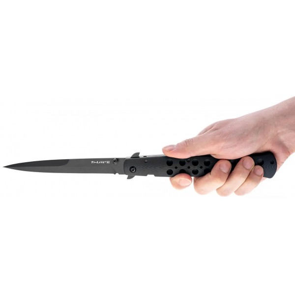 Ніж Cold Steel Ti-Lite 6" S35VN G10 Black - 26C6 Ніж Cold Steel Ti-Lite 6" S35VN G10 Black - 26C6