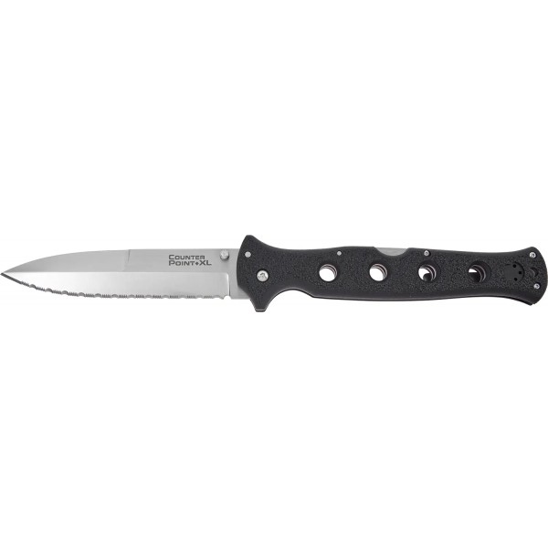 Ніж Cold Steel Counter Point XL 6" Serrated Black - 12601622