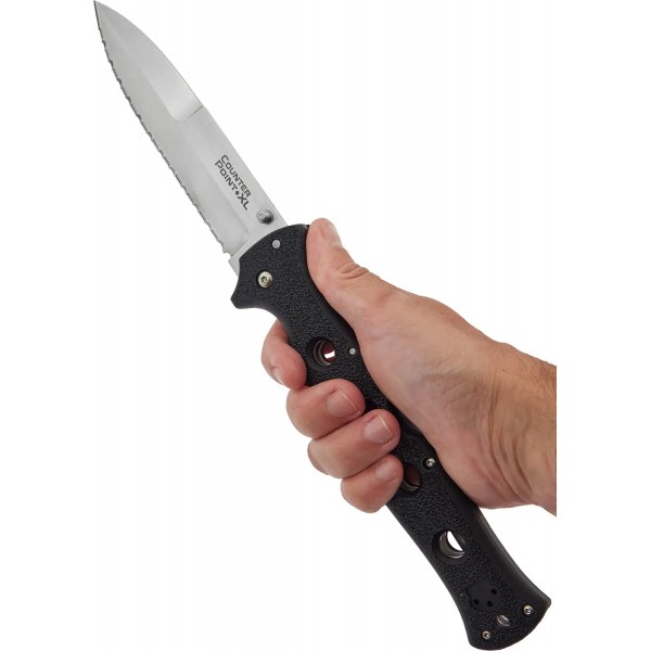 Ніж Cold Steel Counter Point XL 6" Serrated Black - 12601622