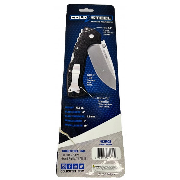 Ніж Cold Steel 4 Max Scout - 42003008