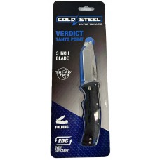 Ніж Cold Steel Verdict TP Black