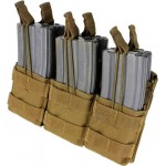 Подсумок Condor Triple Stacker M4 Mag Pouch Coyote brown