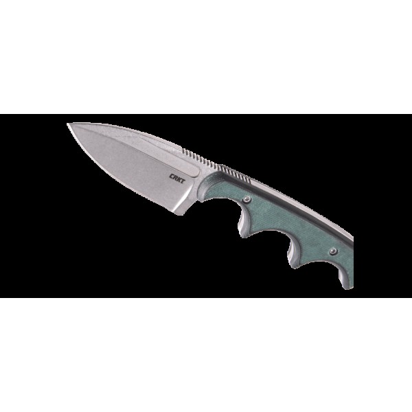 Ніж CRKT "Minimalist® Spear Point Green Black" - 2396
