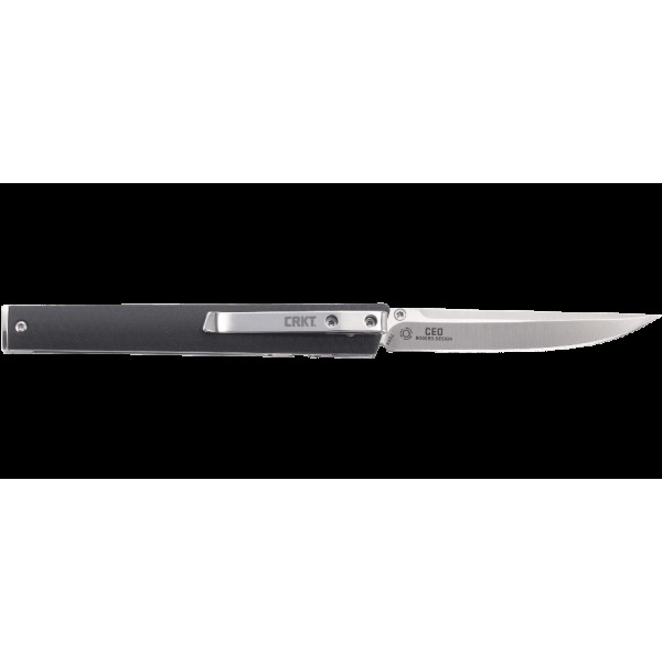 Нож CRKT "CEO", шпенёк, чёрный - 7096 Нож CRKT "CEO", шпенёк, чёрный - 7096
