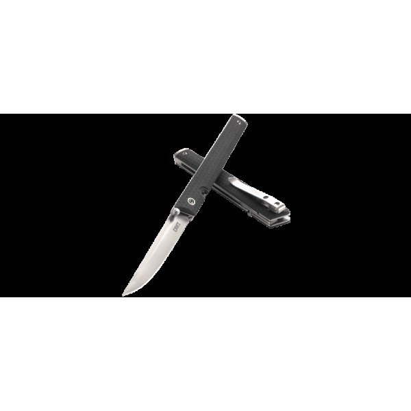 Нож CRKT "CEO", шпенёк, чёрный - 7096 Нож CRKT "CEO", шпенёк, чёрный - 7096