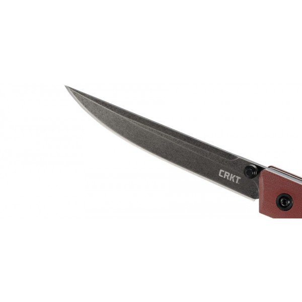 Нож CRKT "CEO", шпенёк, burgundy, D2 - 7096BKD2 Нож CRKT "CEO", шпенёк, burgundy, D2 - 7096BKD2