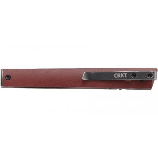 Нож CRKT "CEO", шпенёк, burgundy, D2 - 7096BKD2 Нож CRKT "CEO", шпенёк, burgundy, D2 - 7096BKD2