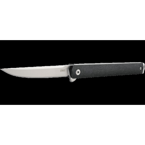 Нож CRKT "CEO", флиппер, чёрный - 7097