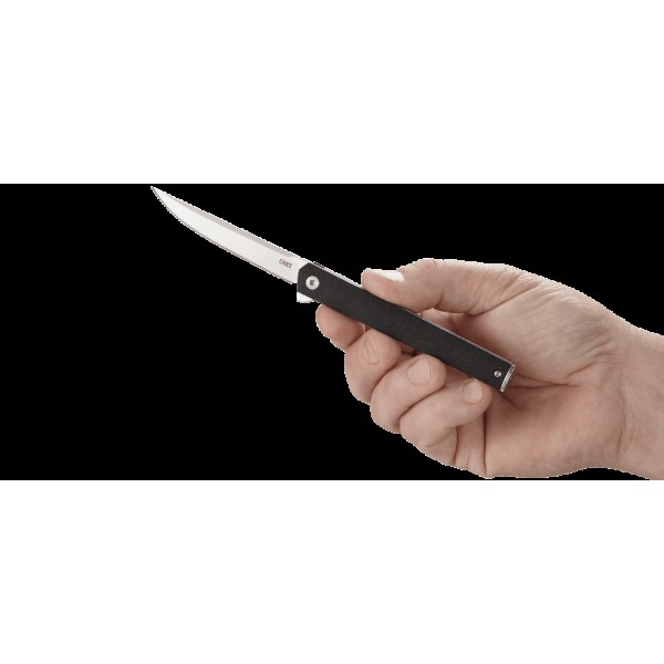 Нож CRKT "CEO", флиппер, чёрный - 7097