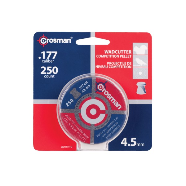 Кульки Crosman 0.51 г, кал.177(4.5 мм), 250 шт. - 6177 Кульки Crosman 0.51 г, кал.177(4.5 мм), 250 шт. - 6177
