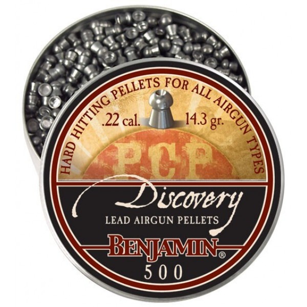 Кульки Benjamin Discovery 0.92 г, кал.22(5.5 мм), уп. 500 шт. - BHP22 Кульки Benjamin Discovery 0.92 г, кал.22(5.5 мм), уп. 500 шт. - BHP22
